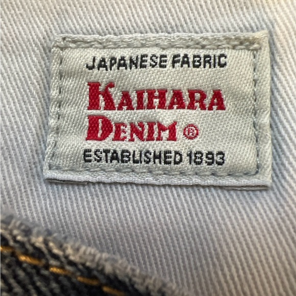 J Crew Kaihara Japanese Denim Men Jeans Style 484 W33 L 32 EUC - Picture 5 of 14